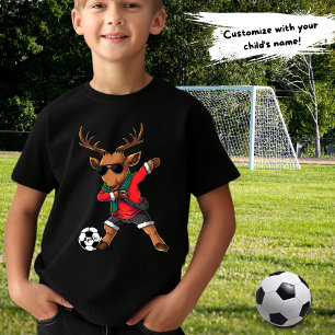Camiseta Bola de Caçadores de Cérebro de Natal e Nome da Cr