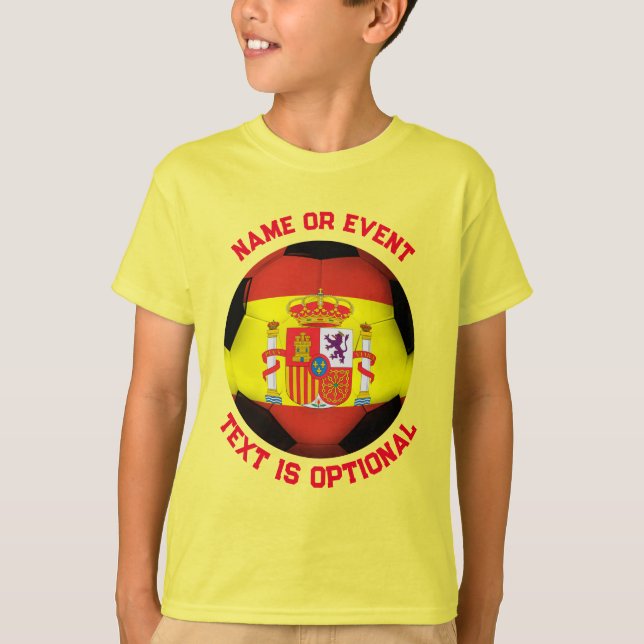 Camiseta Bola de espanha (Frente)