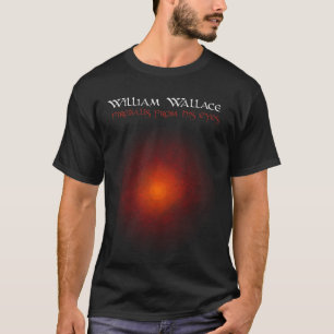 Camiseta Bola de fogo e relâmpago de William Wallace