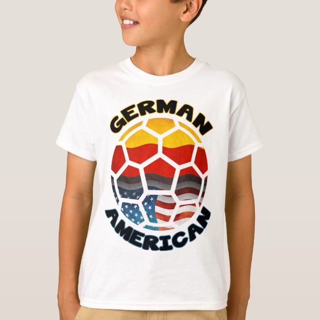 Camiseta Bola de futebol americana alemão (Frente)