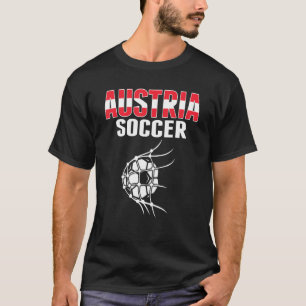 Camiseta Bola De Futebol Austríaca Na Rede