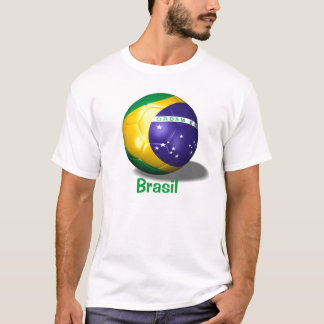 Camiseta bola de futebol brasileiro, Brasil