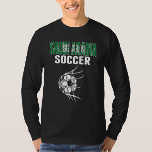 Camiseta Bola de futebol da Arábia Saudita na rede Futebol