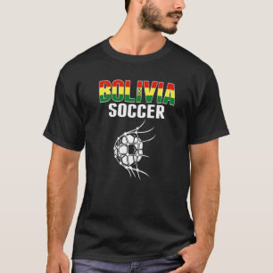 Camiseta Bola de Futebol da Bolívia na Rede  Suporte ao Fut