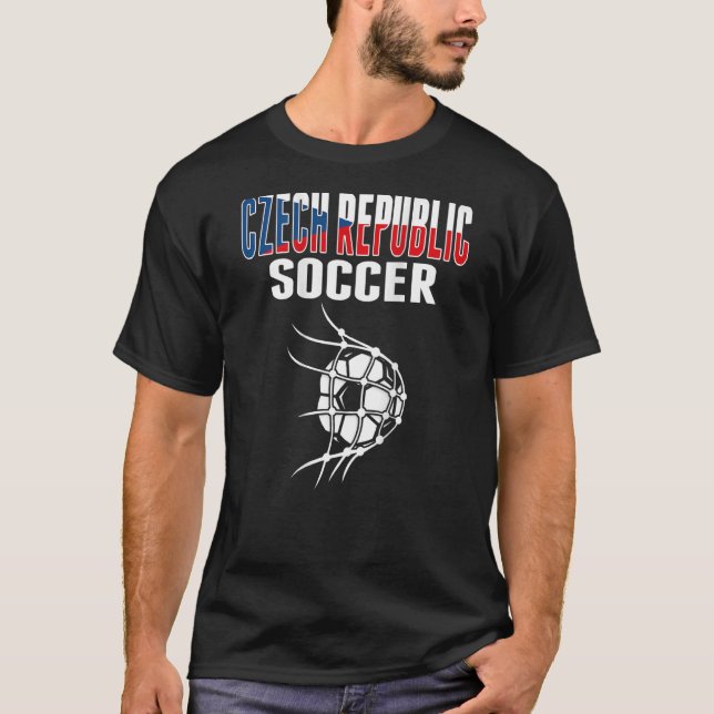 Camiseta Bola De Futebol Da República Checa Na Net (Frente)