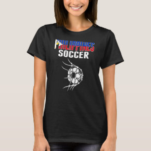 Camiseta Bola De Futebol Das Filipinas Na Rede Futebol Fili