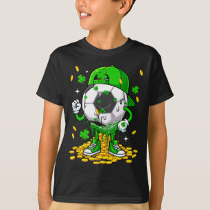 Camiseta Bola de Futebol Dia de São Patrício Jogador Fantas