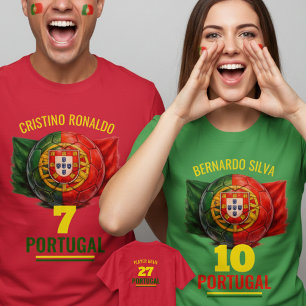 Camiseta Bola de Futebol do Patrimônio Nacional de Futebol