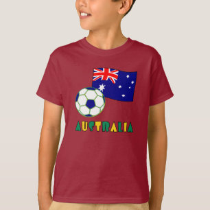 Camiseta Bola de Futebol e Bandeira Sul-Coreana