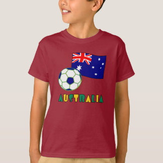 Camiseta Bola de Futebol e Bandeira Sul-Coreana