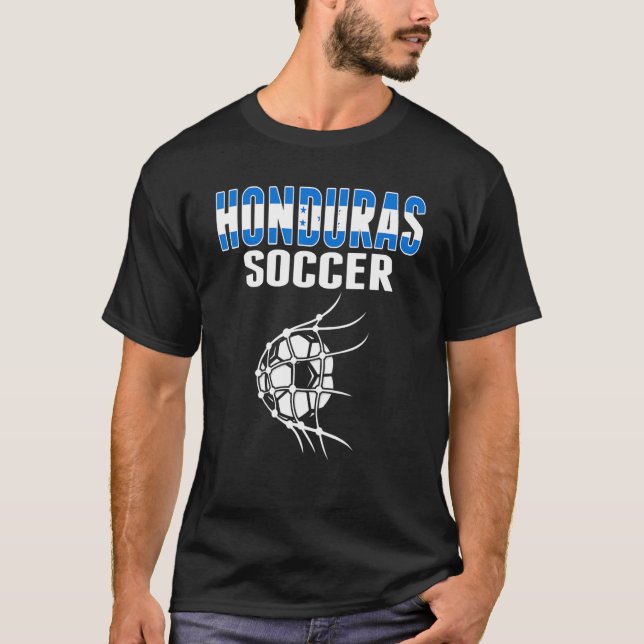 Camiseta Bola De Futebol Honduras Na Internet No Sup De Fut (Frente)