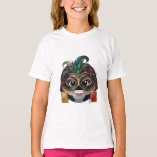Camiseta Bola de Futebol Mascarada
