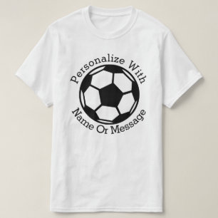 Camiseta Bola de Futebol PERSONALIZADA