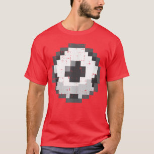 Camiseta Bola de Futebol Pielated 8 Bit Piel Jogos Cool Gam