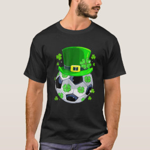Camiseta Bola de Futebol Shamrock Engraçado Rua Irlandesa P