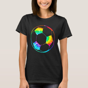Camiseta Bola de Futebol Tie Dye para Todos os Amantes de F