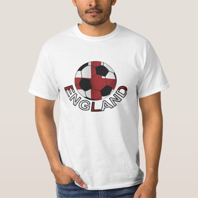 Camiseta Bola de futebol transversal de Georges da rua de (Frente)