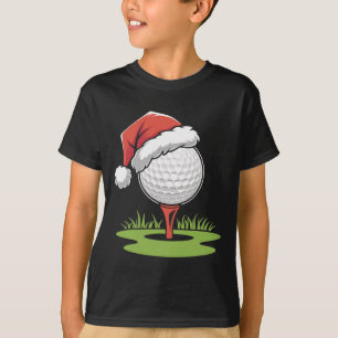 Camiseta Bola de Golfe de papai noel para Natal