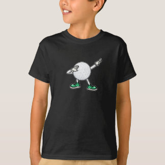 Camiseta Bola de Golfe Tee Garotos Dab Dance