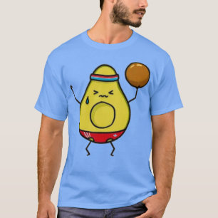 Camiseta bola de jogo do abacate 10
