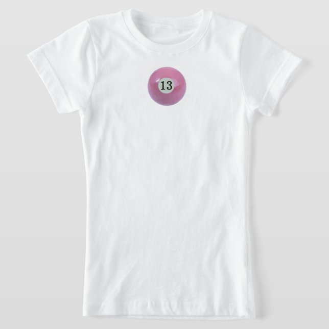 Camiseta Bola de Matiz Rosa 13 (Postura )