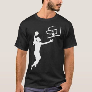 Camiseta Bola de mulheres de basquete