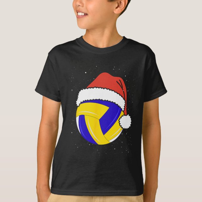 Camiseta Bola de Natal Santa Claus Hat Xmas Spo (Frente)