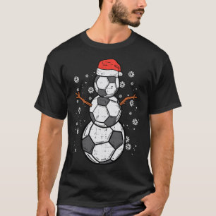 Camiseta Bola de Neve de Natal Esportes Meninos Meninas