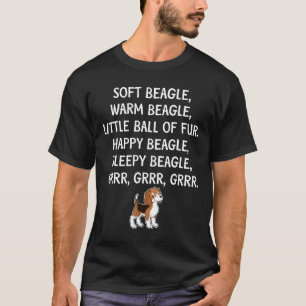 Camiseta Bola De Pele De Febre Molhada De Beagle