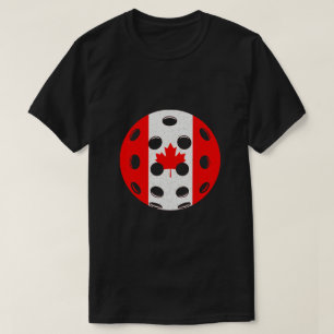 Camiseta BOLA DE PICKLEBALL CANADA 🎾 🇺 🇸, Pickleball