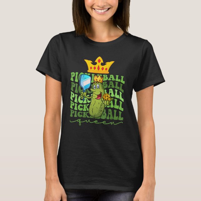 Camiseta Bola de Picles do Reprodutor da Rainha Piceball (Frente)