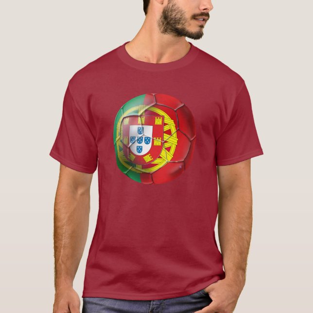 Camiseta Bola de Selecção DAS Quinas Fuetbol (Frente)