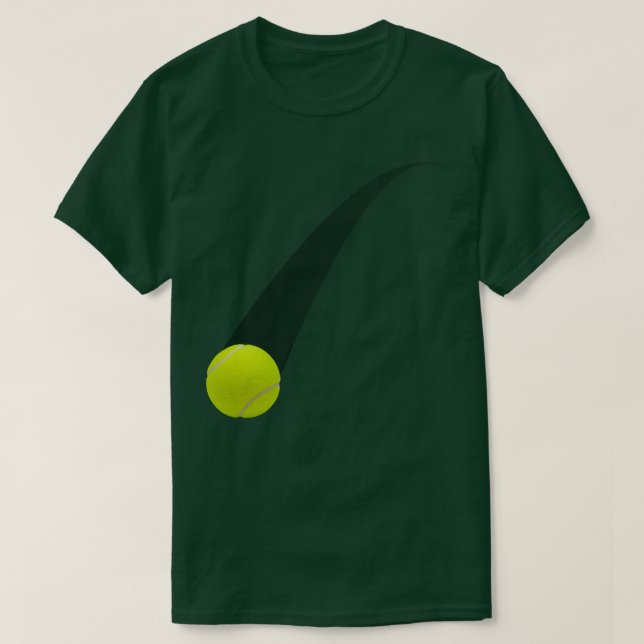 Camiseta Bola de Tênis em Movimento (Frente do Design)