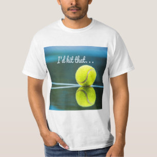 Camiseta Bola de tênis... Eu ia bater naquele presente engr