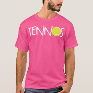 Camiseta Bola de Tênis Jogador de Tênis Tênis Masculino Fem