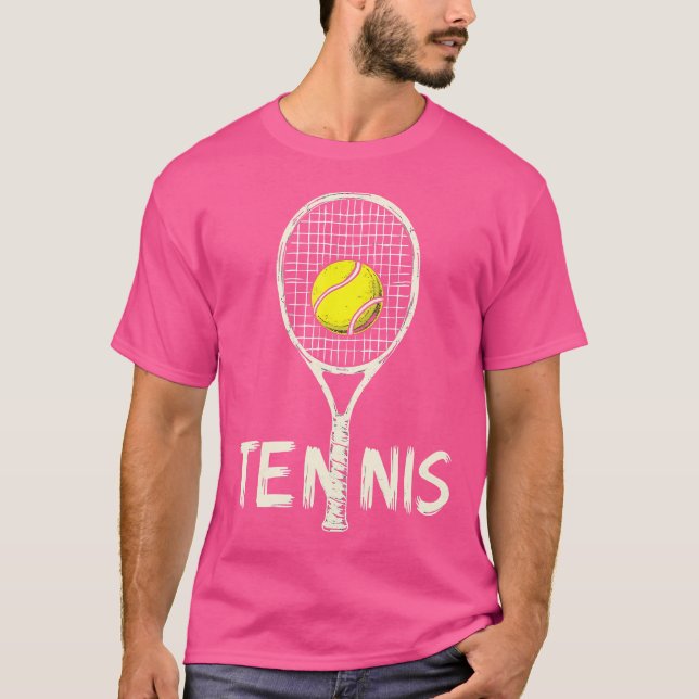 Camiseta Bola de tênis Racket (Frente)
