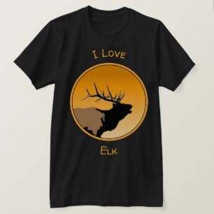 Camiseta Bola de Touro de Bugling na Arte Solitária Origina
