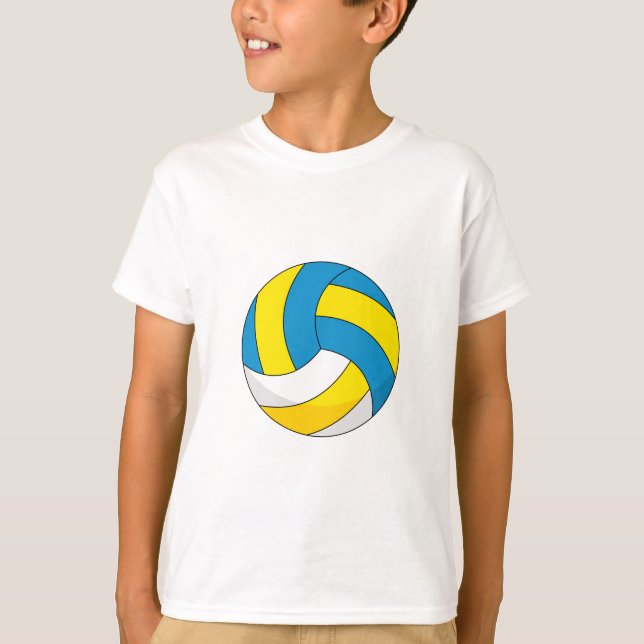 Camiseta Bola de Voleibol de Cartoon (Frente)