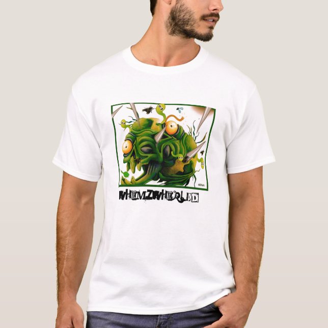 Camiseta Bola do monstro, Whimzwhirled (Frente)