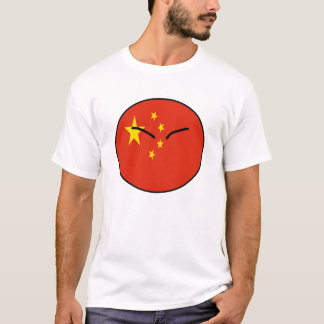 Camiseta Bola do país de China