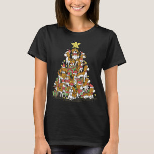 Camiseta Bola engraçada Árvore de Natal para amantes de bea