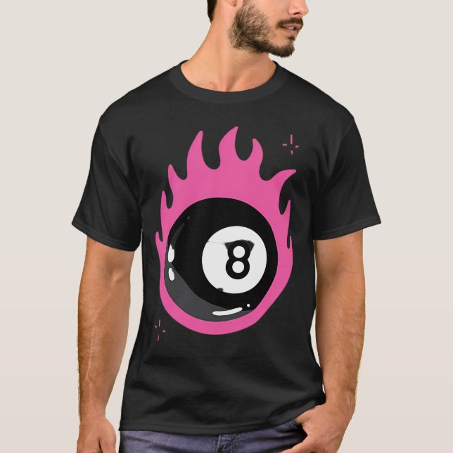 Camiseta Bola Flame 8 (Frente)
