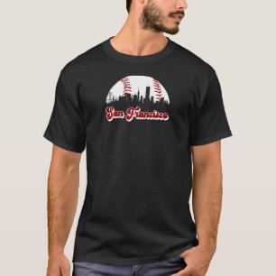 Camiseta Bola gigante de beisebol San Francisco Vintage