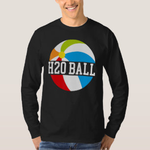 Camiseta Bola H2O Festa de Piscina Esfera Inflável L