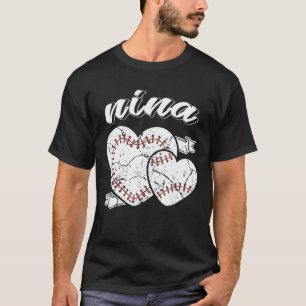 Camiseta Bola Legal de Baseball Nani Heart Ball Nani