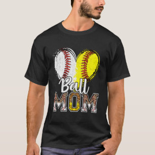 Camiseta Bola Mãe Ele Beisebol Softbol Mama Dia das Mães 20
