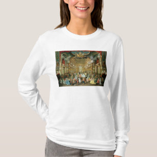 Camiseta Bola mascarada no Hoftheater, Bona, 1754