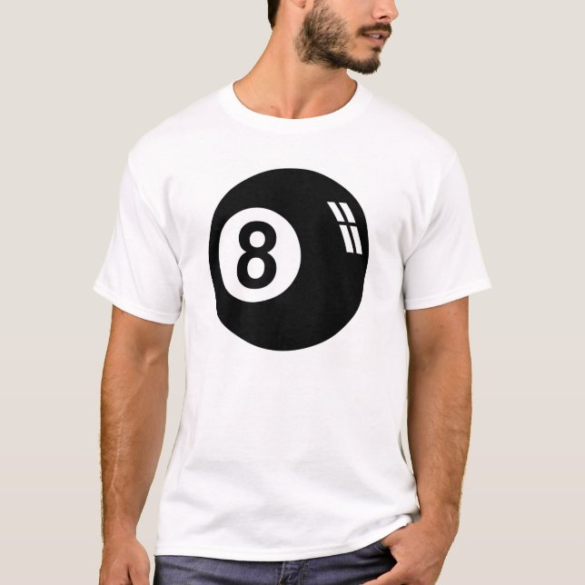 Camiseta Bola oito (Frente)