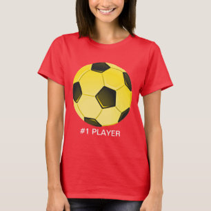 Camiseta Bola ou Futebol Americano Amarelo