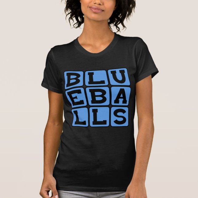 Camiseta Bolas azuis (Frente)